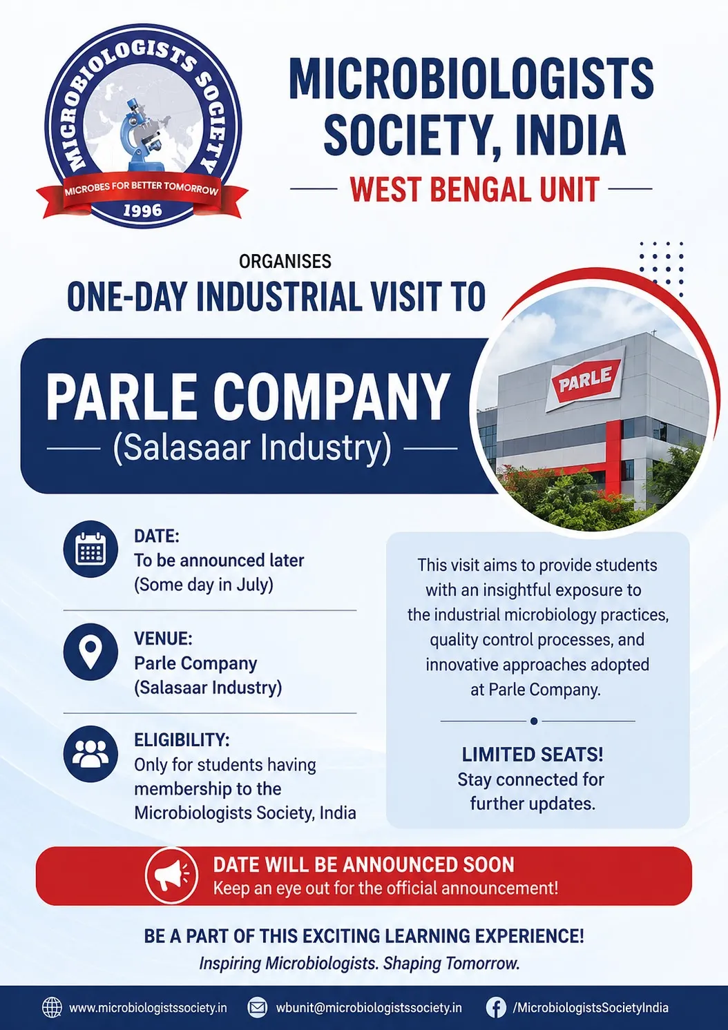 Industrial Visit – Parle Company